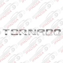 EMBLEMA CHEVROLET TORNADO 2004 - 2011 CROMADO