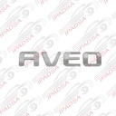 EMBLEMA CHEVROLET AVEO 2005 - 2013 CROMADO