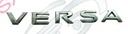 EMBLEMA NISSAN VERSA 2012 - 2015 CROMADO