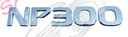 EMBLEMA NISSAN NP300 - CROMADO
