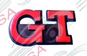 EMBLEMA VOLKSWAGEN GOLF 1981 - 1987 ROJO