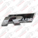 EMBLEMA VOLKSWAGEN JETTA/GOLF/POLO - CROMADO/NEGRO