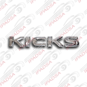 EMBLEMA NISSAN KICKS 2016 - 2020 CROMADO