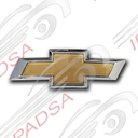 EMBLEMA CHEVROLET TRAX 2013 - 2016 CROMADO