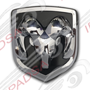 EMBLEMA DODGE RAM 2009 - 2020 CROMADO