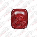 PLAFON UNIVERSAL UNIVERSAL - ROJO/CRISTAL